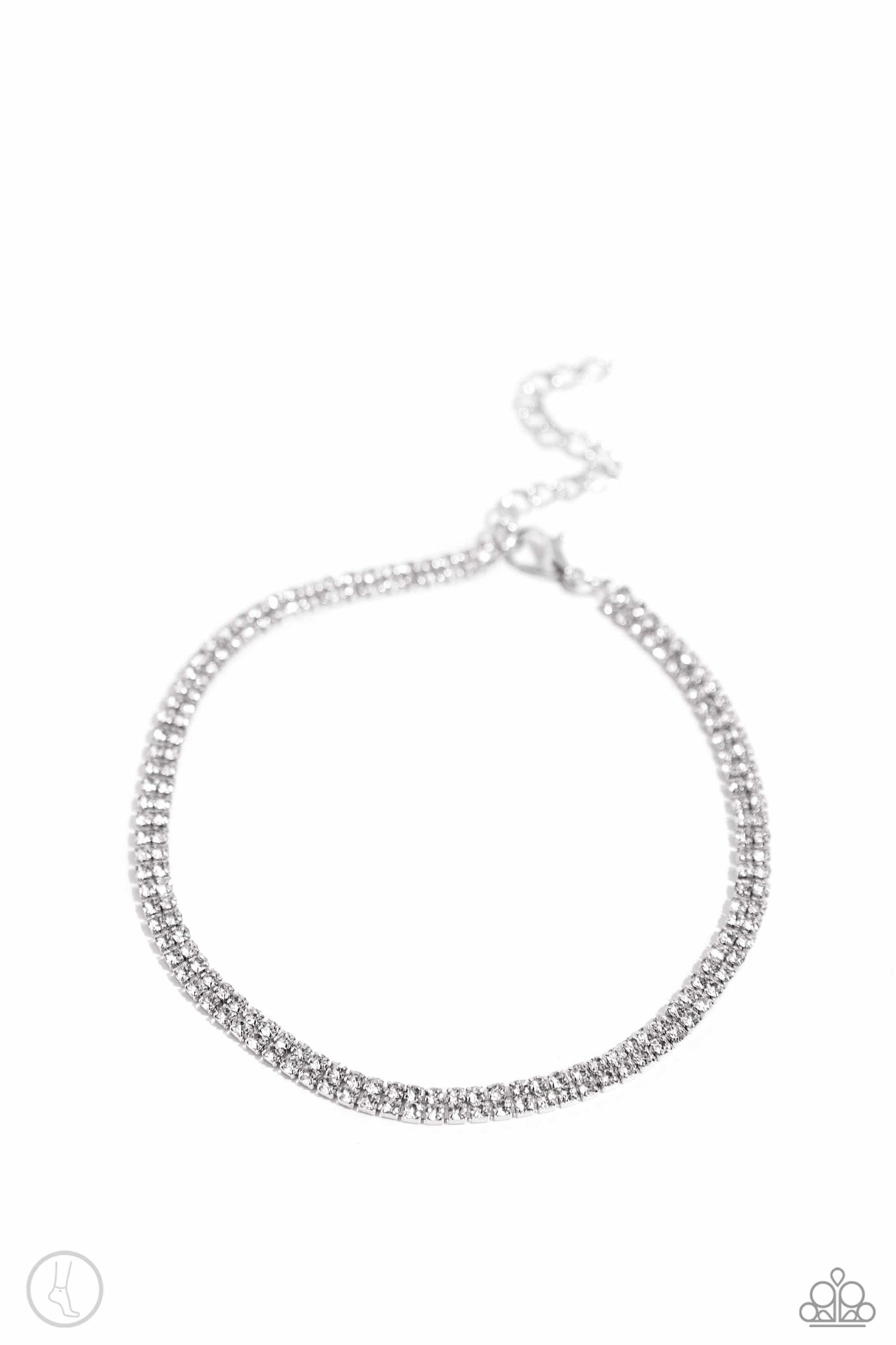 Adorable Anklet - White